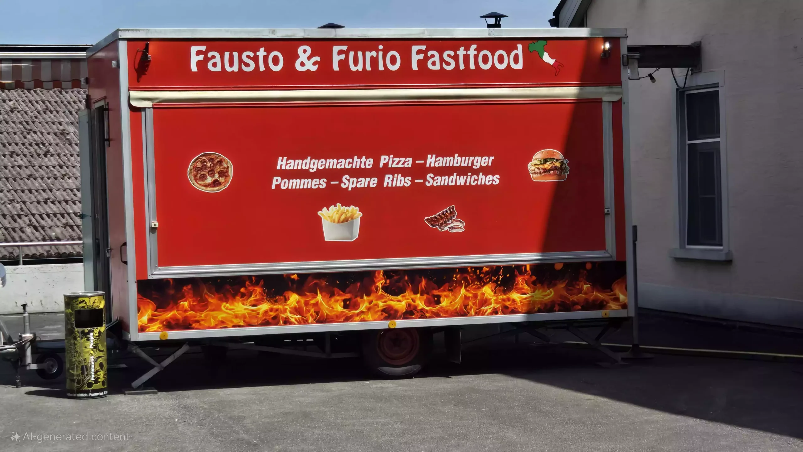 Der Food Truck von Fausto and Furio